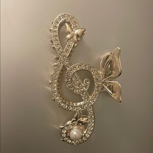 Light Gold Claw Clip NWOT